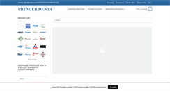 Desktop Screenshot of premierdenta.com